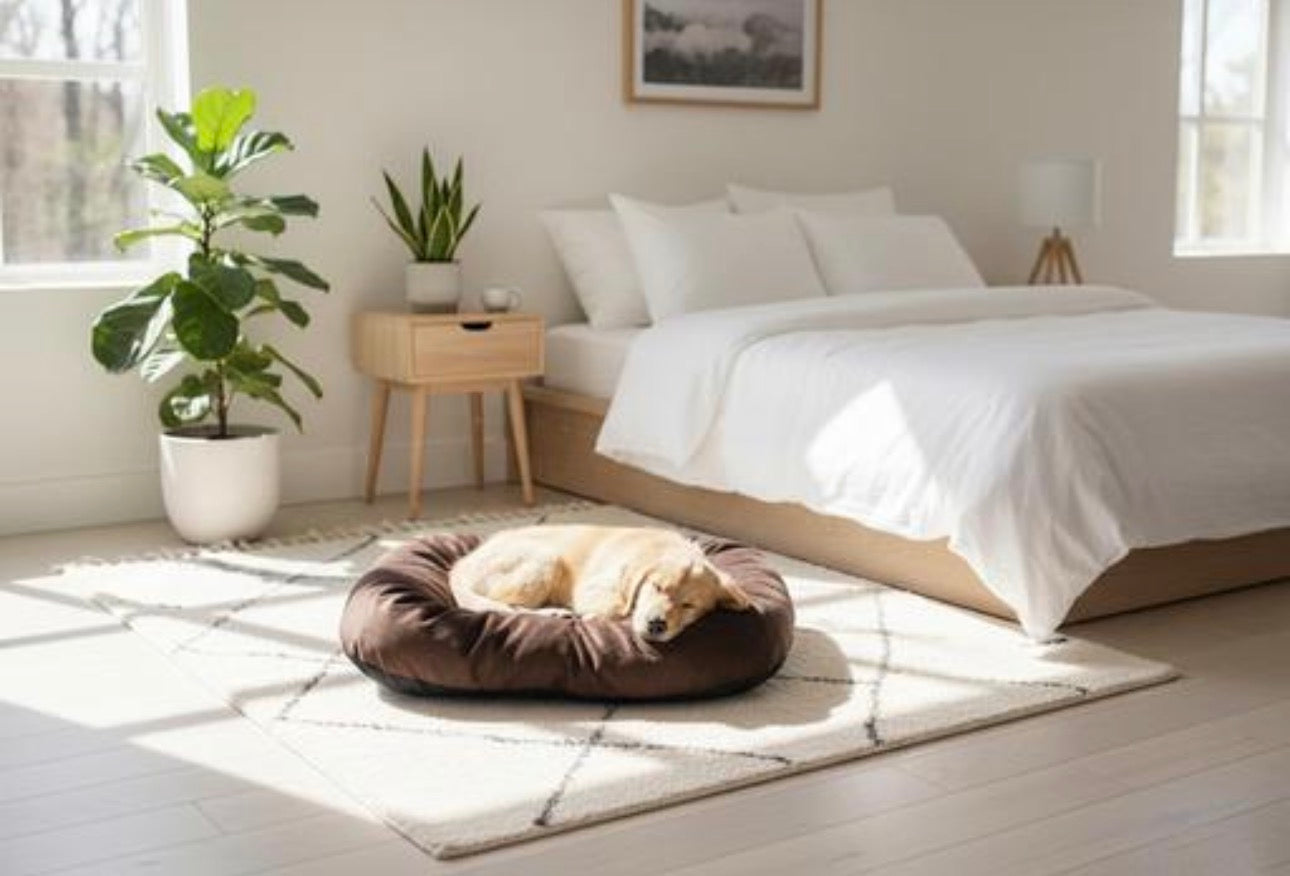 Premium Velvet Pet Bed (L)