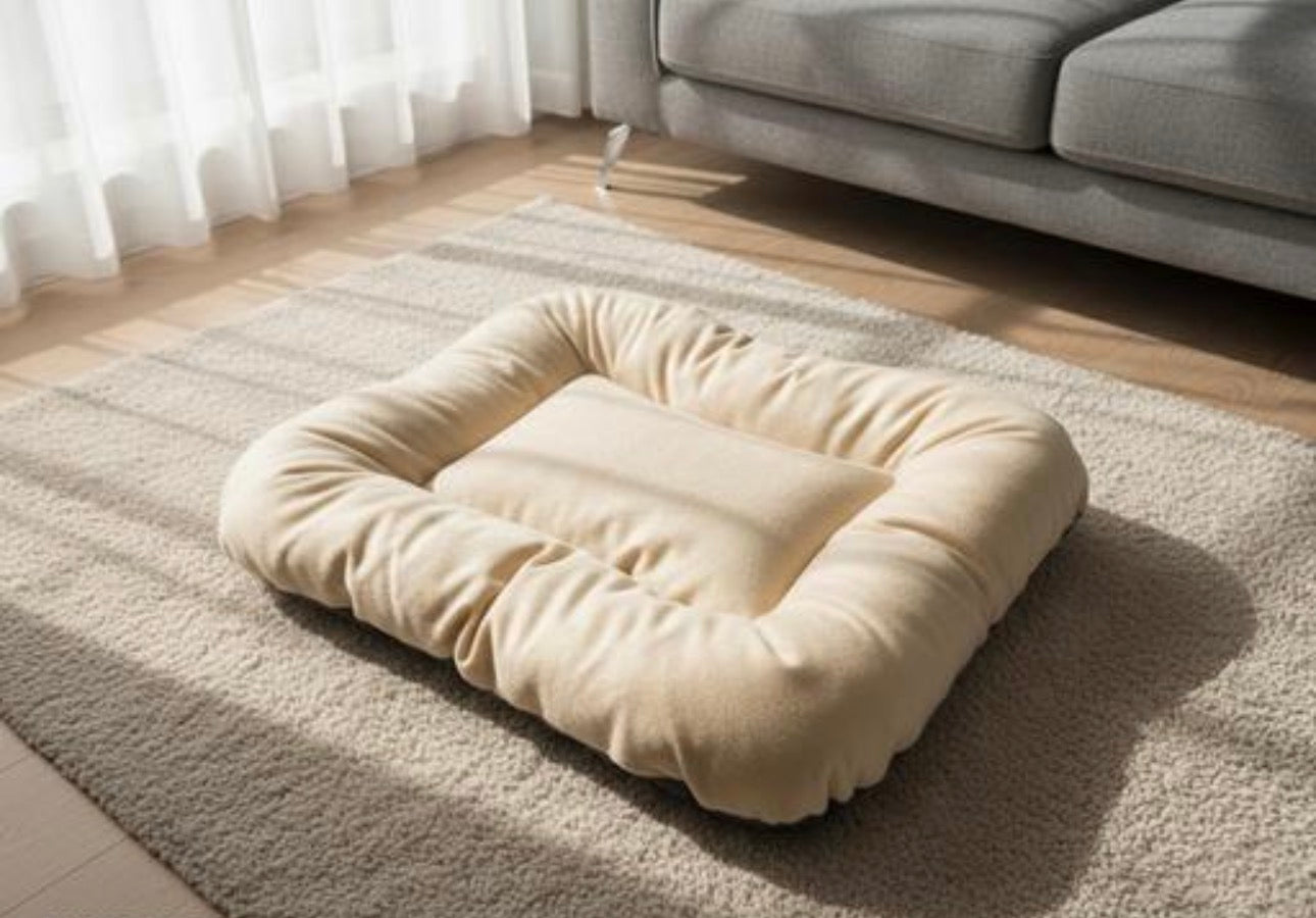 Premium Velvet Pet Bed (M)
