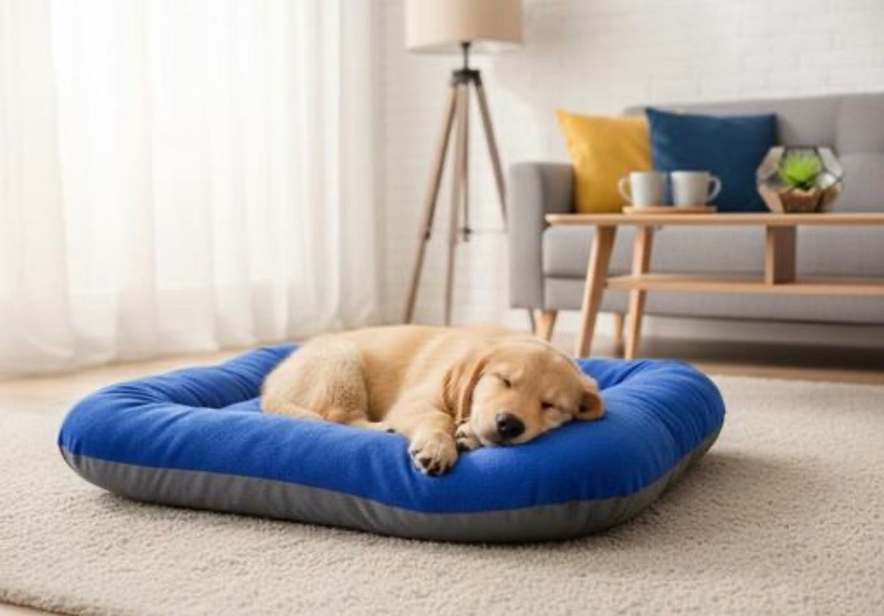 Premium Velvet Pet Bed (M)