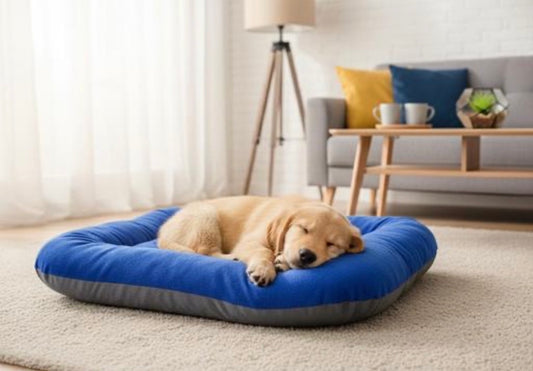 Premium Velvet Pet Bed (M)