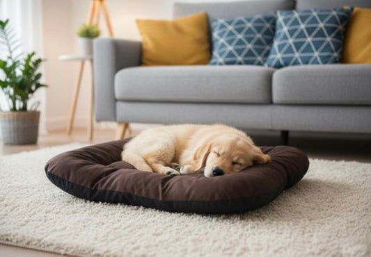 Premium Velvet Pet Bed (L)