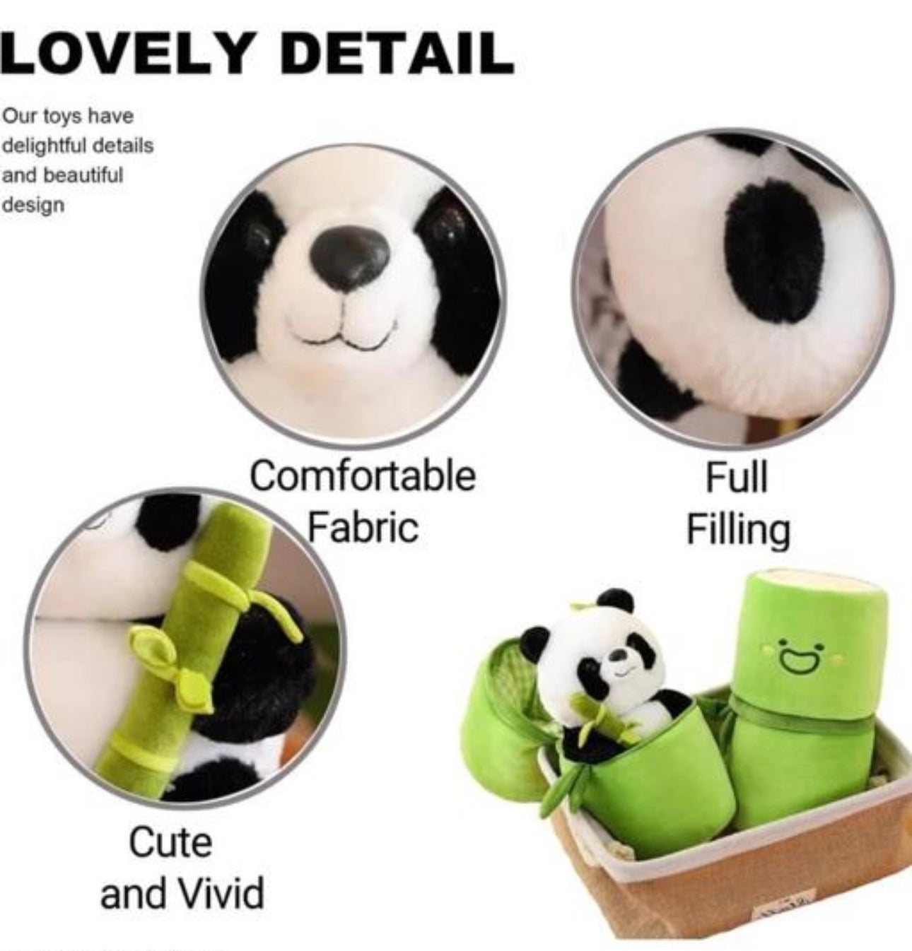 Cute Bamboo Panda