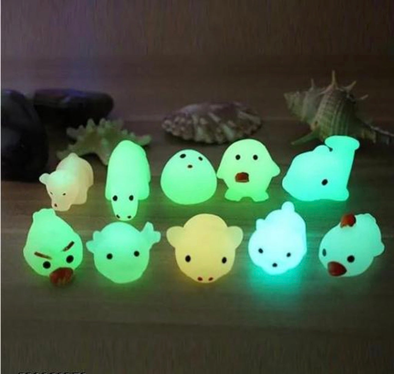 Glowing Squishy Toys (Pack of 12)