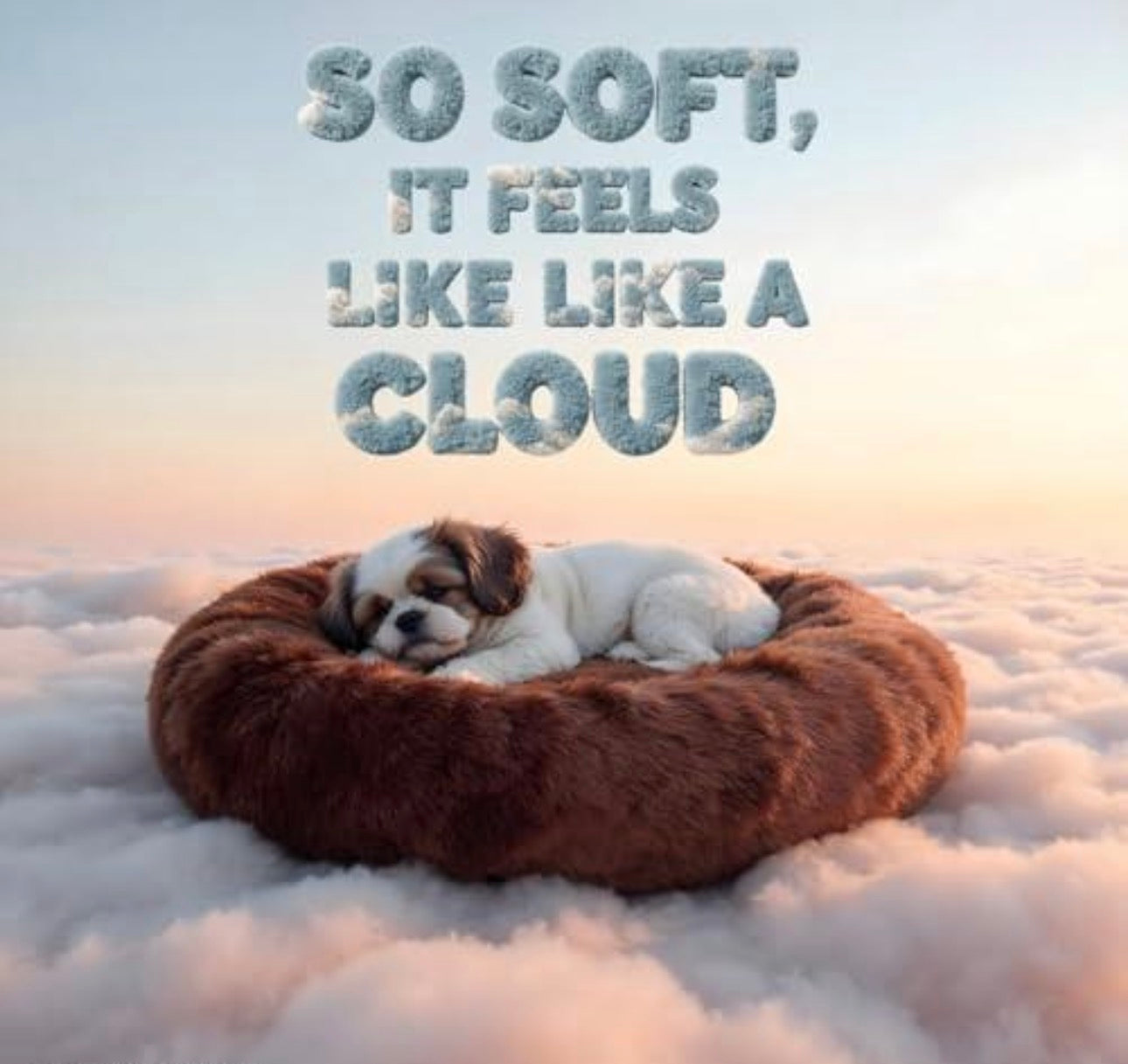 Cozy Cushion Pet Bed (S)