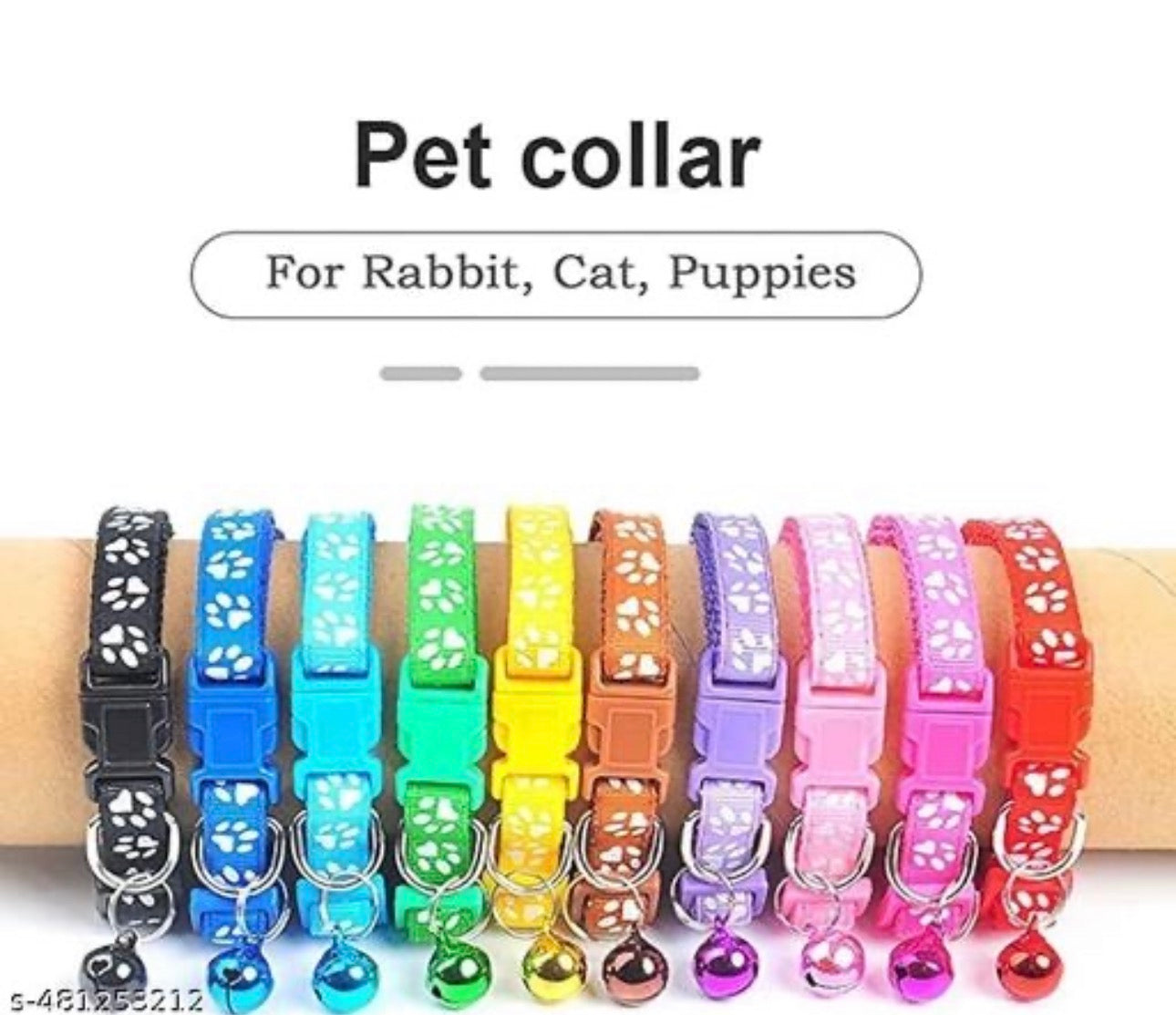 Collar with bell (Pack of 4)