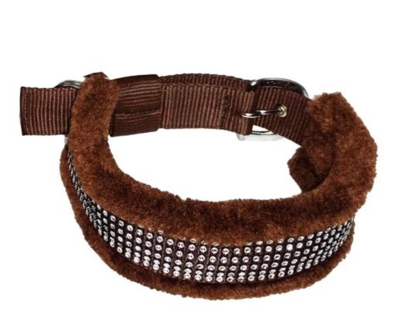 Fur Collar with Leash (12-15inch)