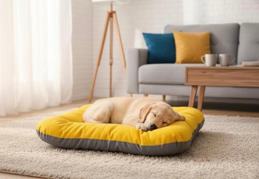 Premium Velvet Dog Bed (S)