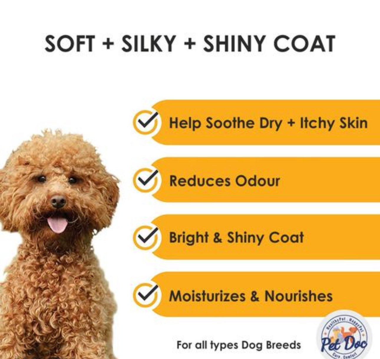 Pet Doc Bright & Shine Shampoo (Fragrance Lime & Aloe ) (200ml)