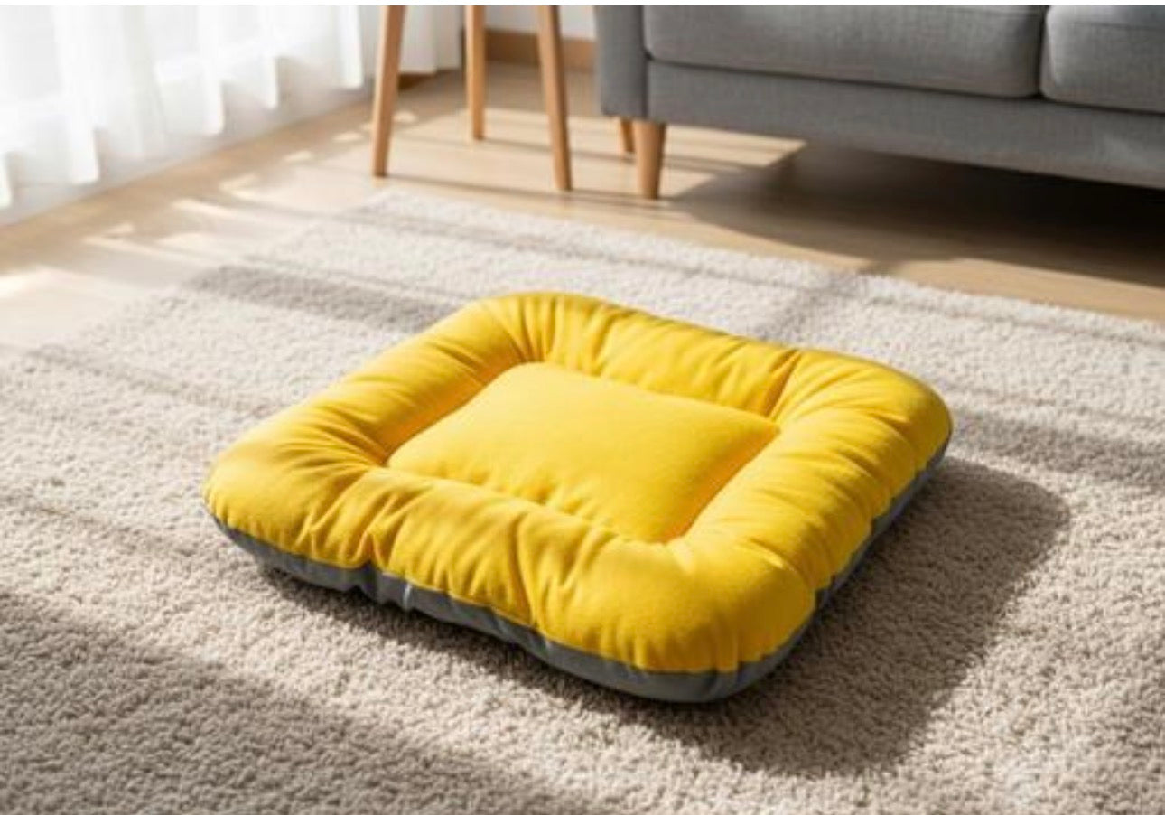 Premium Velvet Dog Bed (S)
