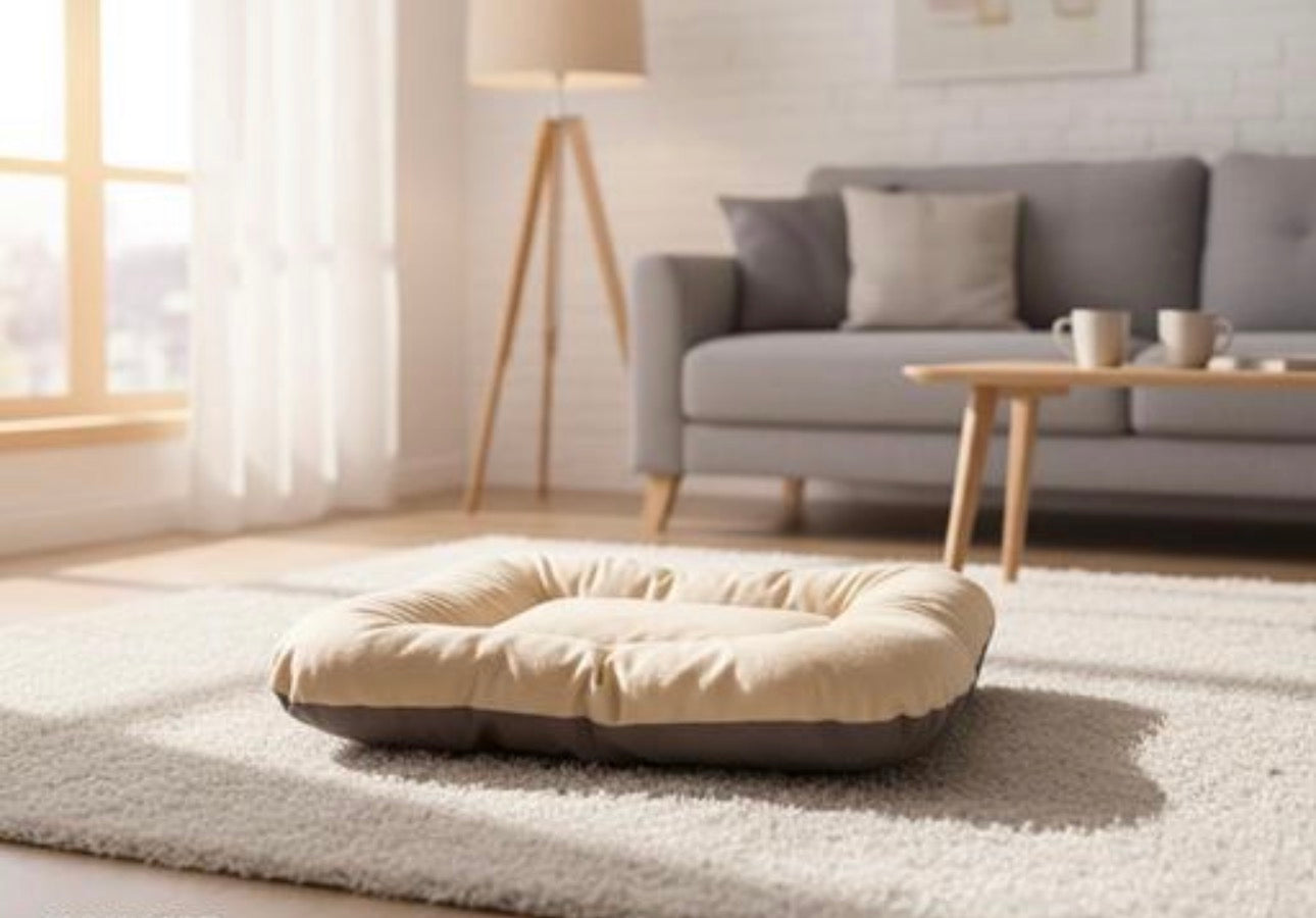 Premium Velvet Pet Bed (M)