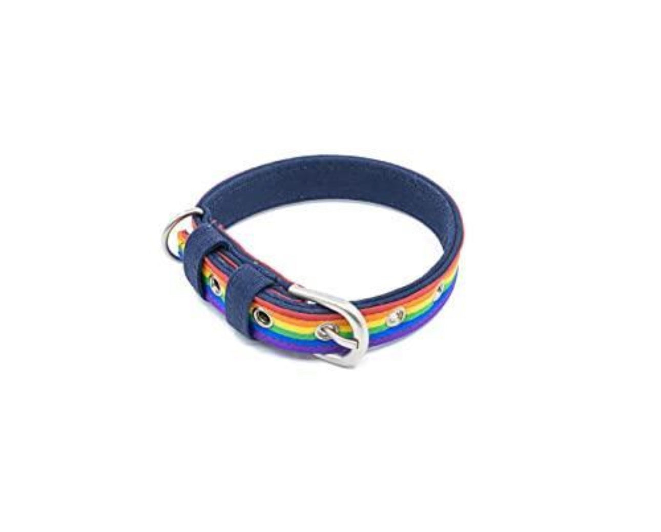 Rainbow Collar & Leash Combo